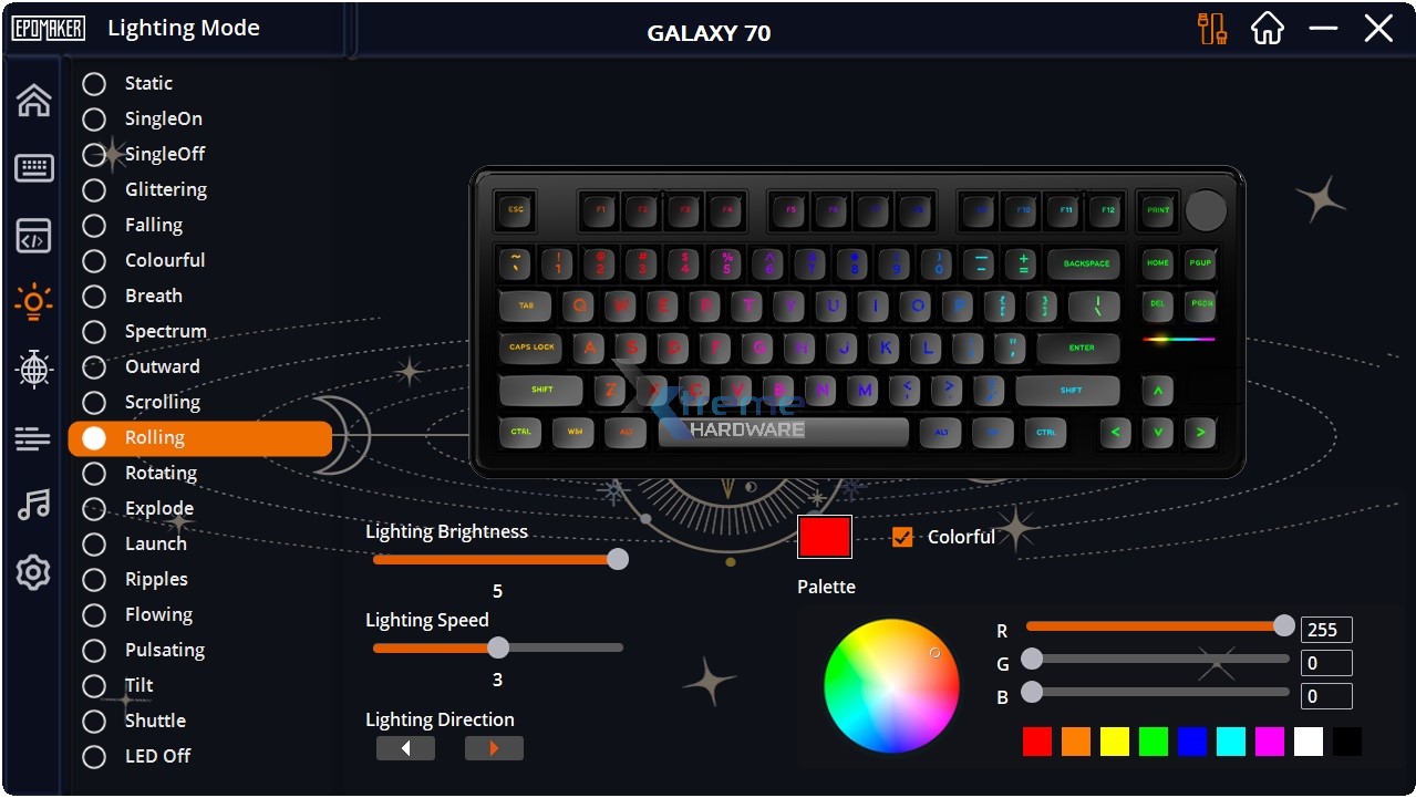 EPOMAKER Galaxy70 software 5 a6da6